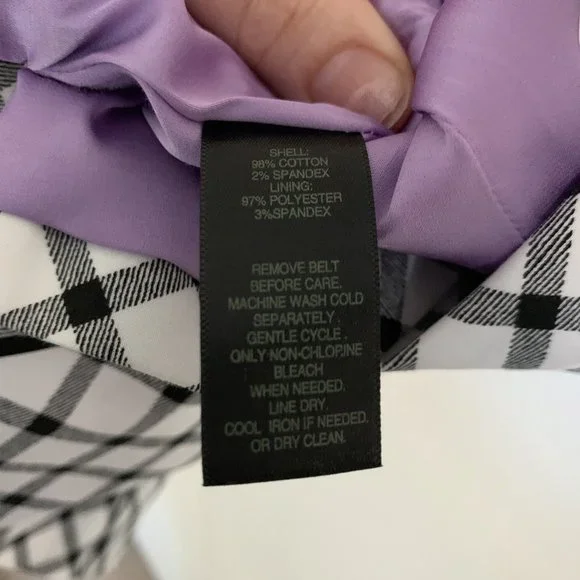 White House Black Market Plaid Top - Picture 10 of 11